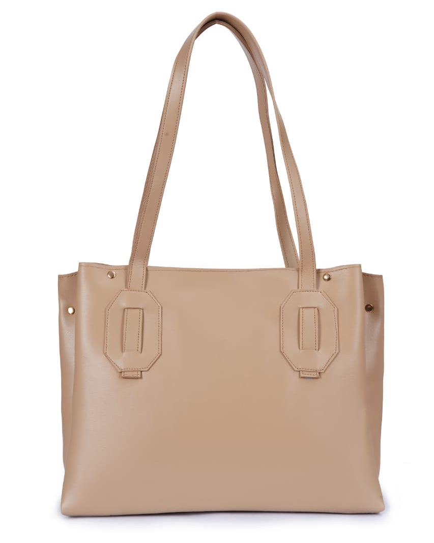 Vibe Tote Bag Beige