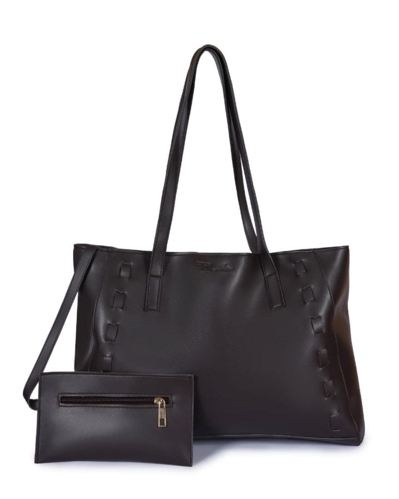 Aspire 2-Piece Bag Set Dark Brown