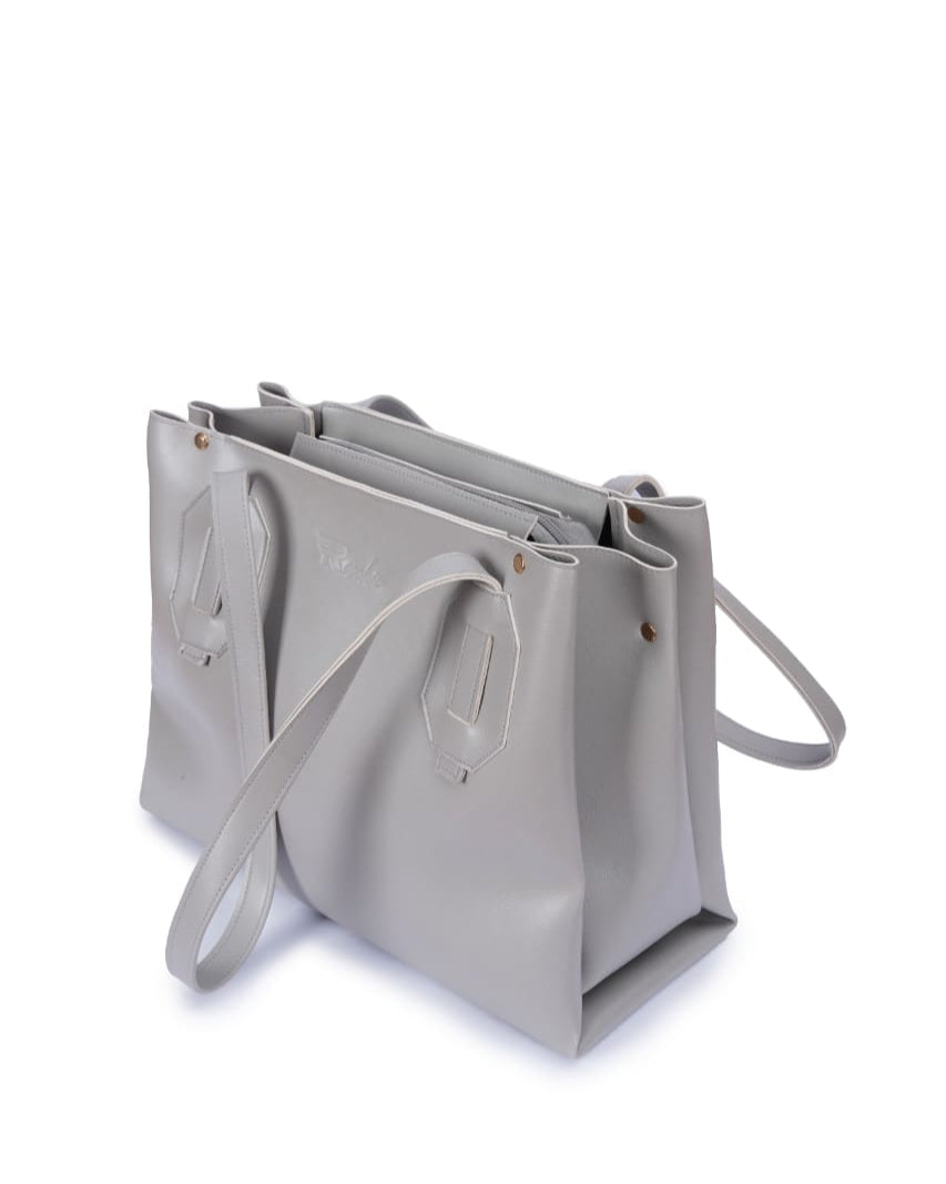 Vibe Tote Bag Grey